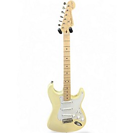 Used 2022 Fender Artist Series Eric Clapton Stratocaster Olympic White Solid Body Electric Guitar