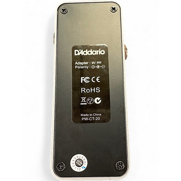 Used D'Addario Pedal Tuner Tuner Pedal