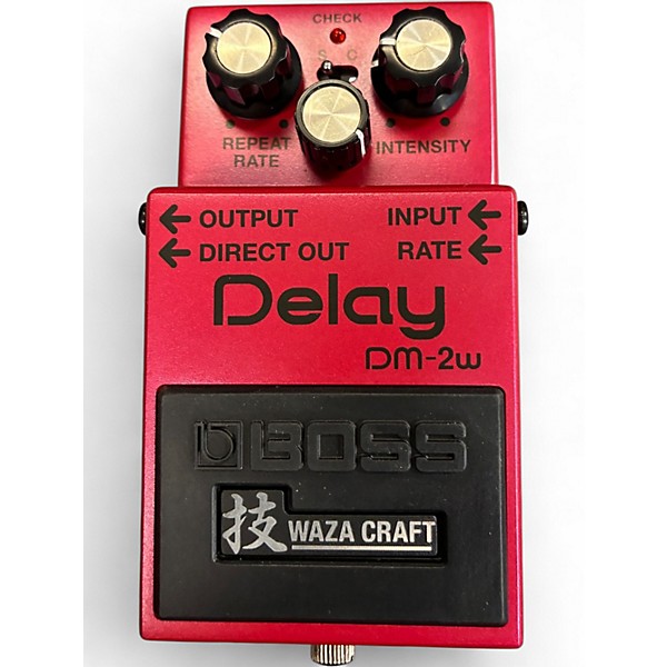Used BOSS DM2W Delay Waza Craft Effect Pedal
