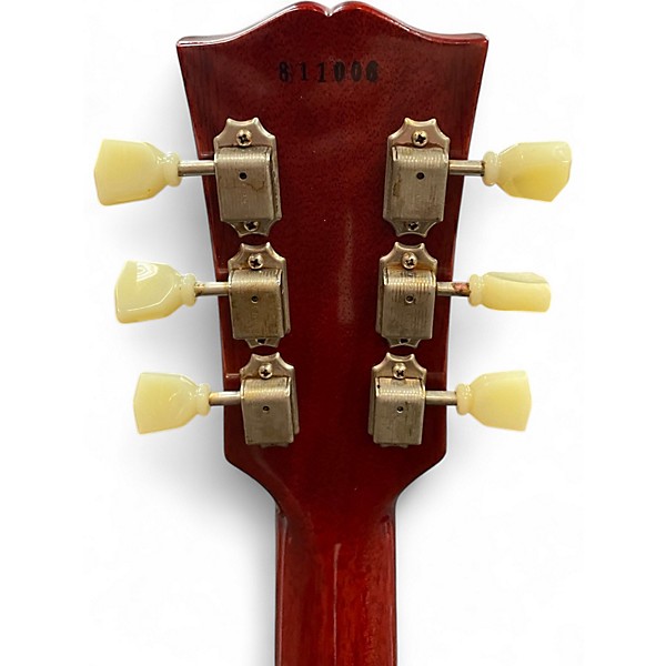 Used 2021 Gibson LPR8 1958 Les Paul Reissue Royal Tea Burst Solid Body Electric Guitar