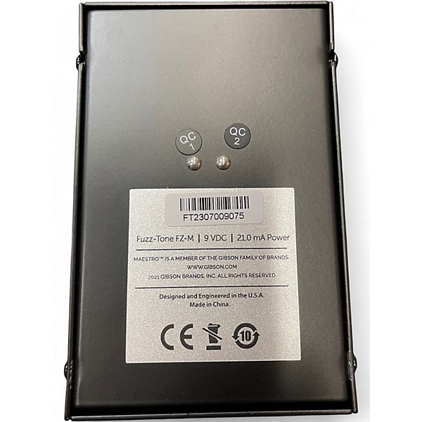 Used Maestro Fuzz Tone FZ-M Effect Pedal