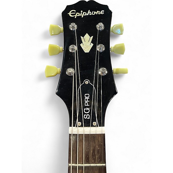 Used Epiphone SG Pro Red Solid Body Electric Guitar