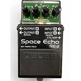 Used BOSS RE2 Space Echo Effect Pedal