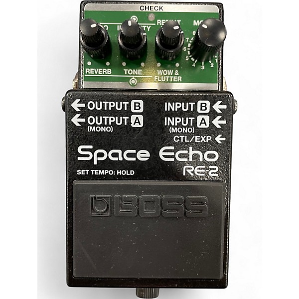 Used BOSS RE2 Space Echo Effect Pedal