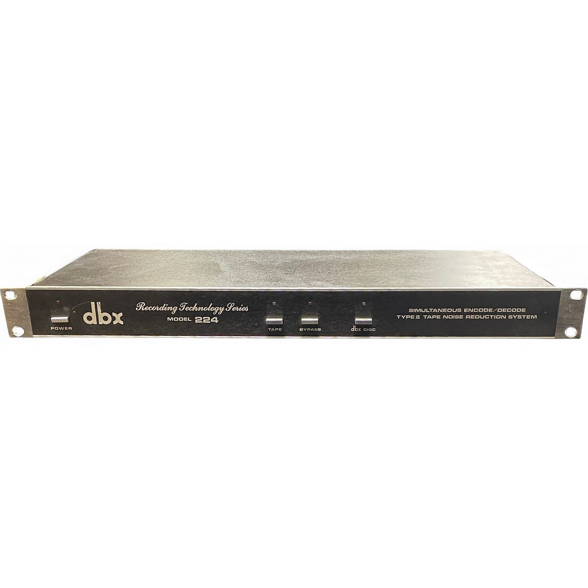 dbx Model 224 ノイズリダクションシステム【動作確認済み】 DBX Model 224 Type II Tape Noise Reduction System Rackmount RTS | eBay