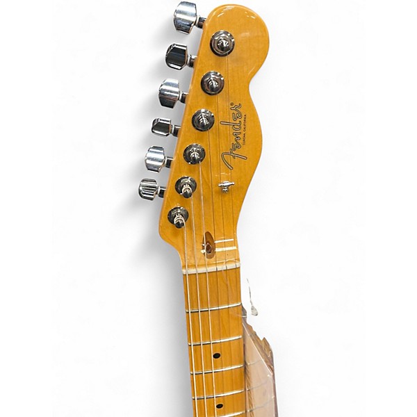 Used 2018 Fender Limited Edition Parallel Universe Series Whiteguard Strat Vintage Blonde Solid Body Electric Guitar