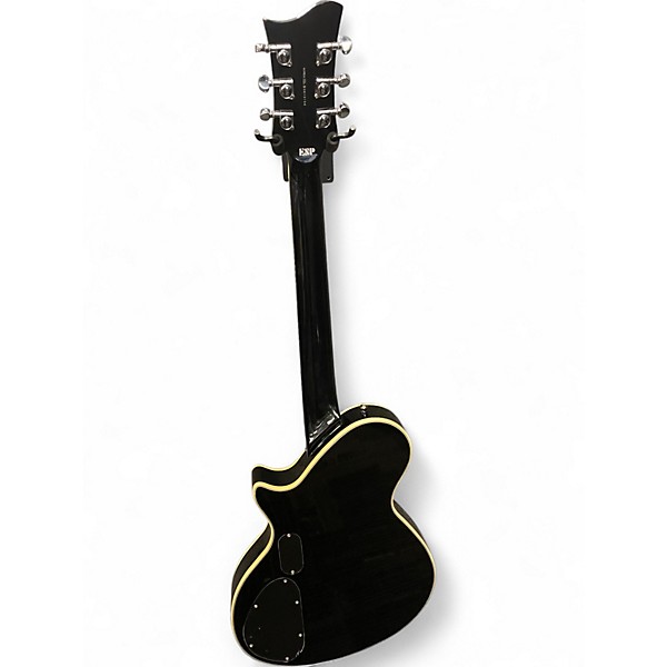 Used ESP Xtone PS-1 Paramount Black Hollow Body Electric Guitar
