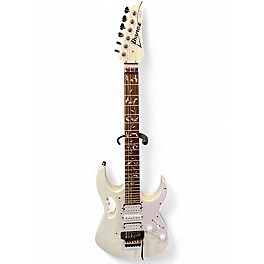 Used Ibanez JEMJR Alpine White Solid Body Electric Guitar