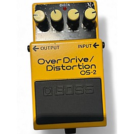 Used BOSS OS2 Overdrive Distortion Effect Pedal