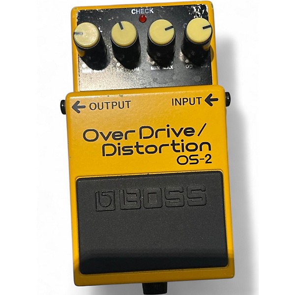 Used BOSS OS2 Overdrive Distortion Effect Pedal