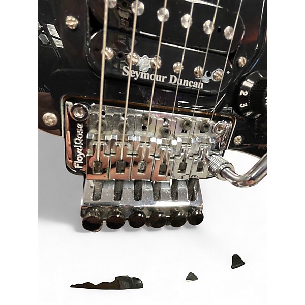 Used 2022 Fender Player Stratocaster HSS Floyd Rose 3 Color Sunburst Solid Body Electric Guitar