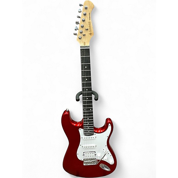 Used Donner STANDARD SERIES CHERRY RED Solid Body Electric Guitar