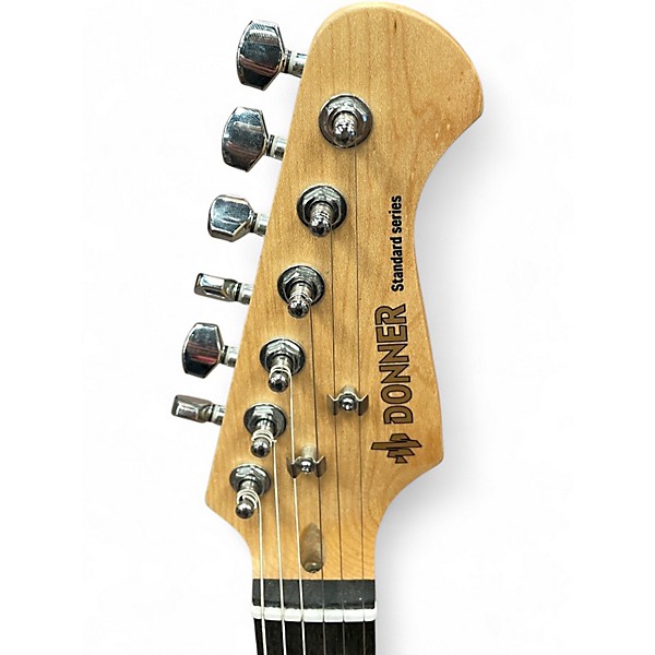 Used Donner STANDARD SERIES CHERRY RED Solid Body Electric Guitar