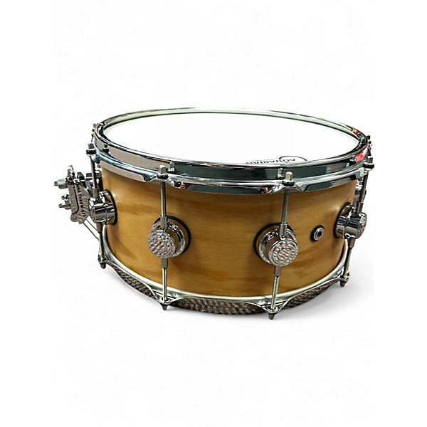 Used DW 6.5X14 Collector's Series Snare Natural Drum