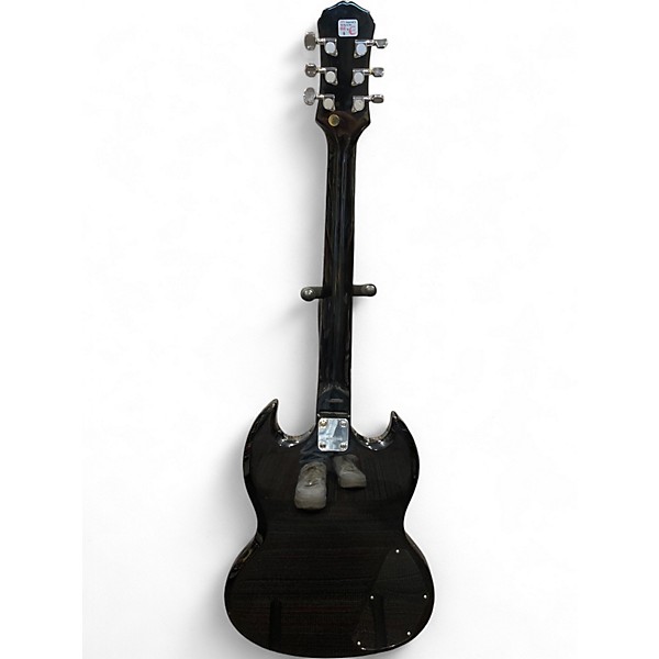 Used Epiphone SG Standard Left Handed Black Electric Guitar