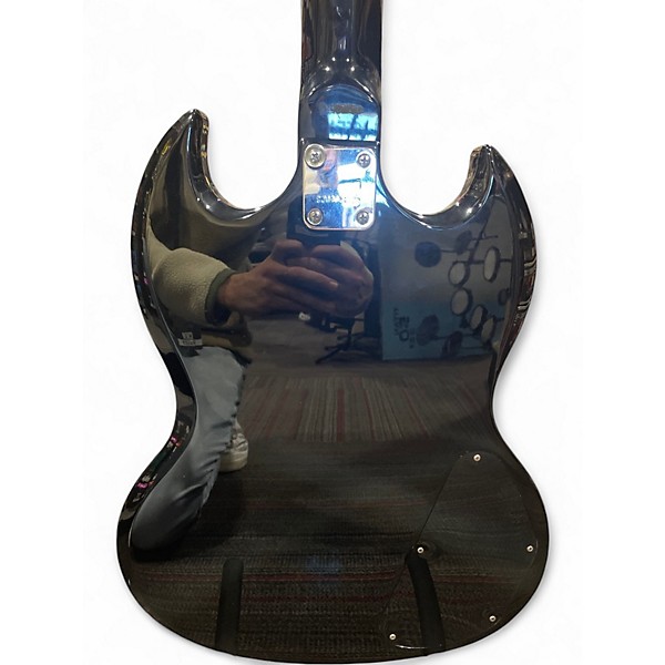 Used Epiphone SG Standard Left Handed Black Electric Guitar