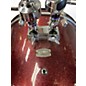 Used Yamaha 4 Piece Rydeen 4 piece kit burgundy glitter Drum Kit