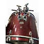 Used Yamaha 4 Piece Rydeen 4 piece kit burgundy glitter Drum Kit