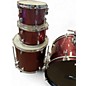 Used Yamaha 4 Piece Rydeen 4 piece kit burgundy glitter Drum Kit