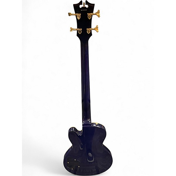 Used D'Angelico EX-XD Teal Burst Electric Bass Guitar