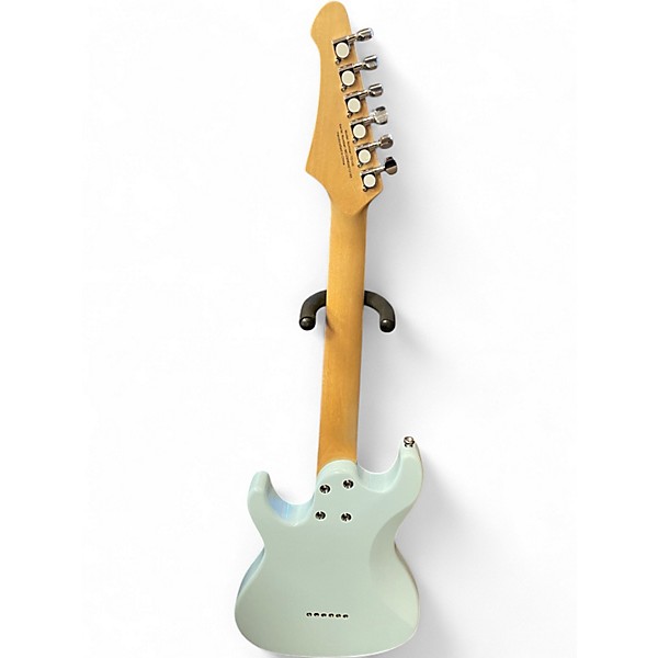 Used Mitchell TD100 Short Scale Blue Solid Body Electric Guitar