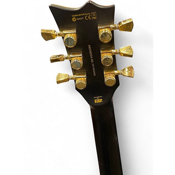 Used ESP LTD EC1000 Deluxe Black Solid Body Electric Guitar