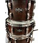 Used Pearl 4 Piece Vision Low Gloss Chocolate Drum Kit