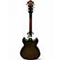 Used Ibanez AS53 FLAT TRANSPARENT BLACK Hollow Body Electric Guitar