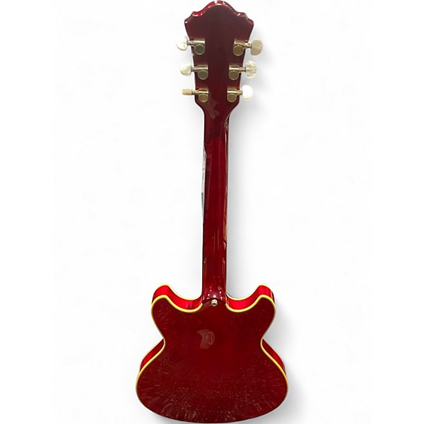 Used Ibanez AS120 Wine Red Hollow Body Electric Guitar