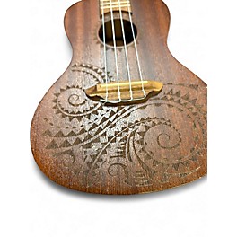 Used Luna Concert Tattoo Mahogany Ukulele