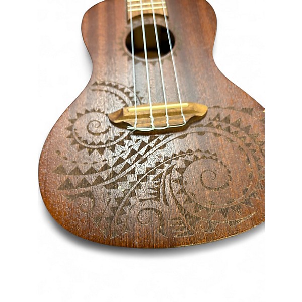 Used Luna Concert Tattoo Mahogany Ukulele