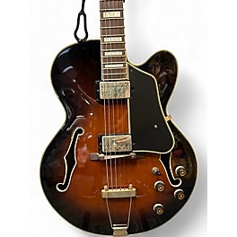 Used Ibanez AFJ85 Vintage Sunburst Hollow Body Electric Guitar