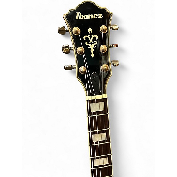 Used Ibanez AFJ85 Vintage Sunburst Hollow Body Electric Guitar