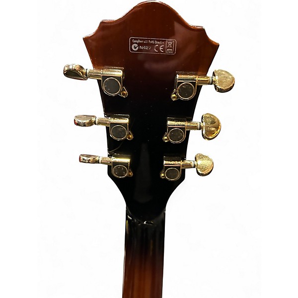 Used Ibanez AFJ85 Vintage Sunburst Hollow Body Electric Guitar
