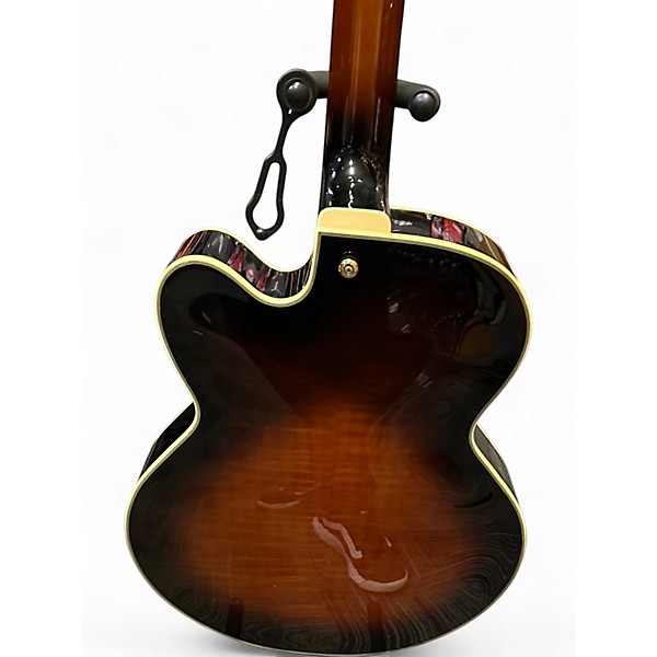 Used Ibanez AFJ85 Vintage Sunburst Hollow Body Electric Guitar