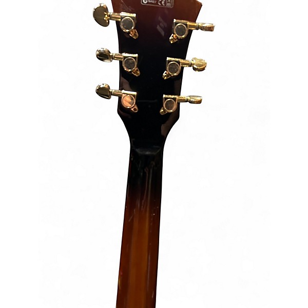 Used Ibanez AFJ85 Vintage Sunburst Hollow Body Electric Guitar