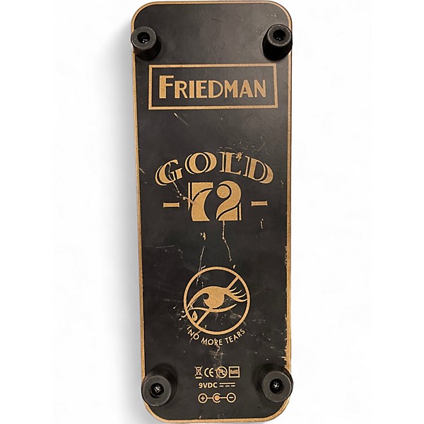 Used Friedman No More Tears Gold 72 Effect Pedal