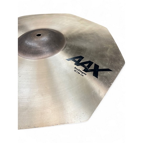 Used SABIAN 18in AAX Rocktagon Cymbal