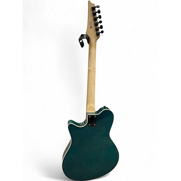 Used 2023 Ibanez Alt10 TT Trans Turquoise Acoustic Electric Guitar