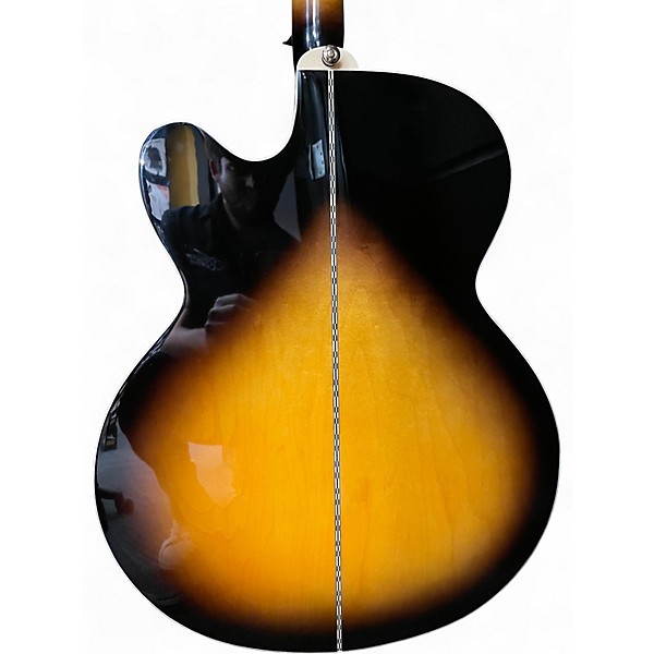 Used Epiphone J-200EC Studio Vintage Sunburst Acoustic Guitar