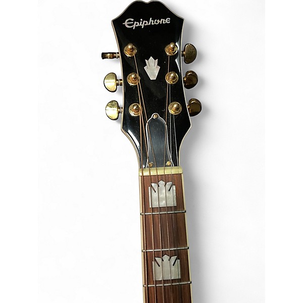 Used Epiphone J-200EC Studio Vintage Sunburst Acoustic Guitar