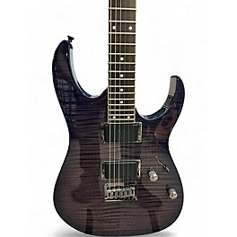 Used Ibanez RGR421EXFM Trans Purple Solid Body Electric Guitar