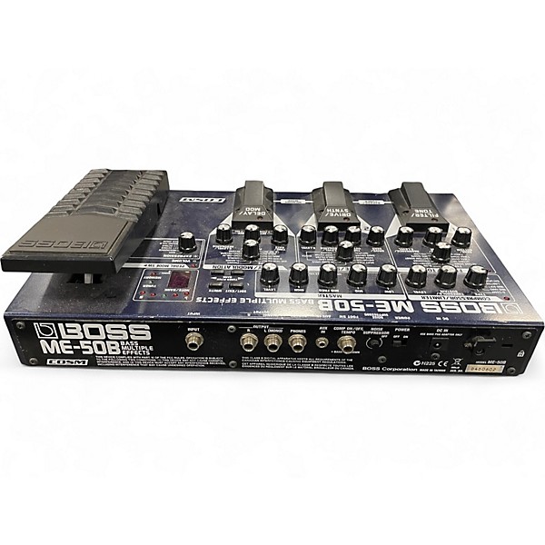 Used BOSS ME50B Bass Multi Bass Effect Pedal