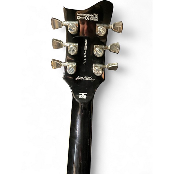 Used Ltd SPARROWHAWK-BILL KELLIHER VINTAGE SILVER SUNBURST Solid Body Electric Guitar