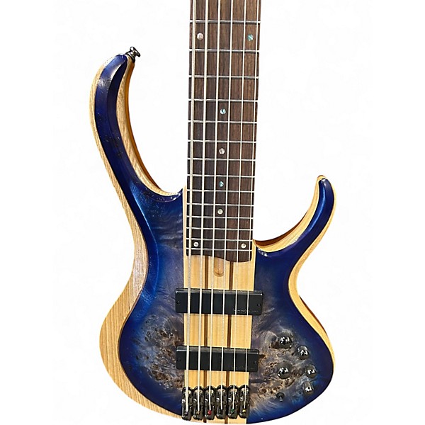 Used 2023 Ibanez BTB846 BLUE Electric Bass Guitar