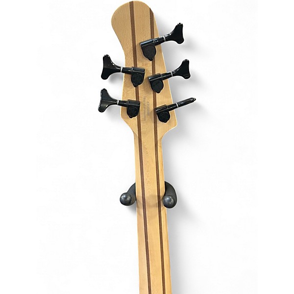 Used 2021 Michael Kelly CUSTOM ELEMENT 5 BURLES Natural Electric Bass Guitar