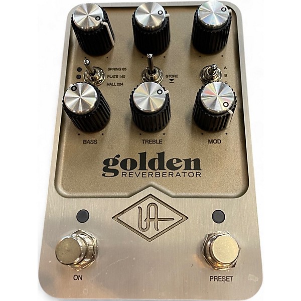Used Universal Audio Golden Reverberator Effect Pedal