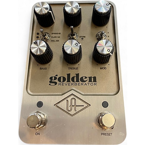 Used Universal Audio Golden Reverberator Effect Pedal