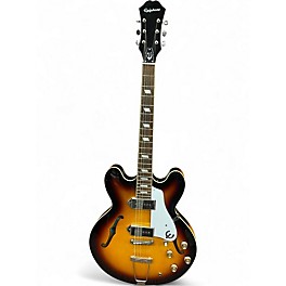 Used Epiphone Casino Vintage Sunburst Hollow Body Electric Guitar