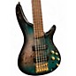 Used Ibanez SR405EPBDX Standard Soundgear Tropical Seafloor Burst Electric Bass Guitar